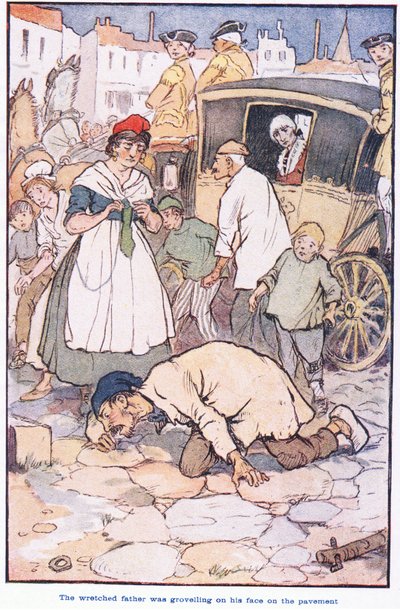 Il padre infelice si stava strisciando sul pavimento da F. M. B. Blaikie